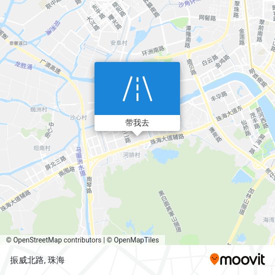 振威北路地图