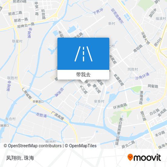 凤翔街地图