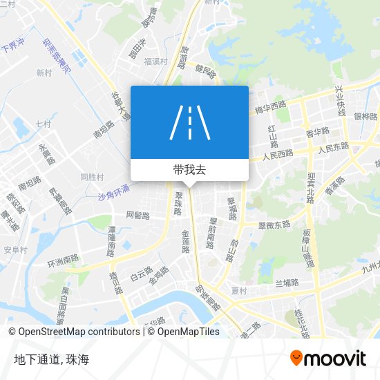 地下通道地图
