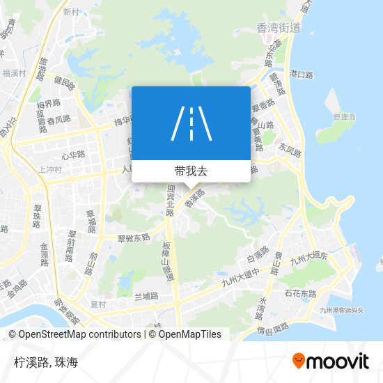 柠溪路地图