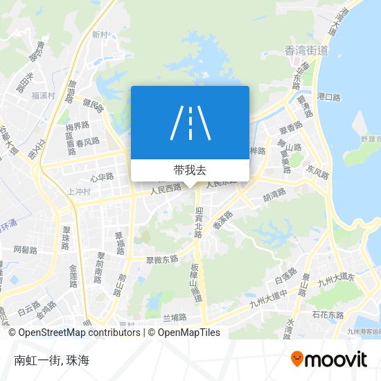 南虹一街地图