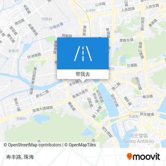 寿丰路地图