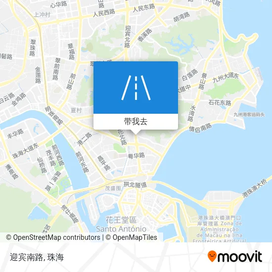 迎宾南路地图