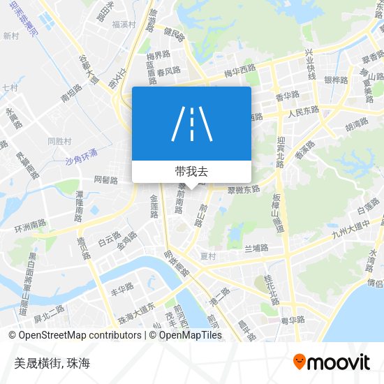 美晟橫街地图