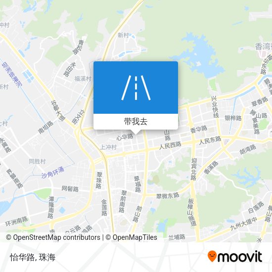 怡华路地图