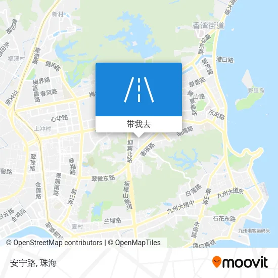 安宁路地图