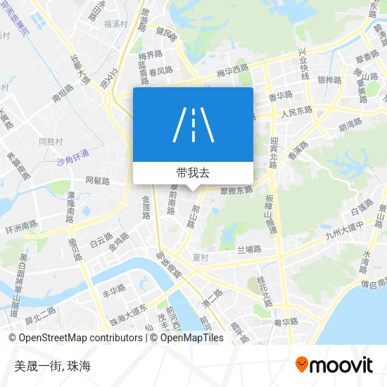美晟一街地图