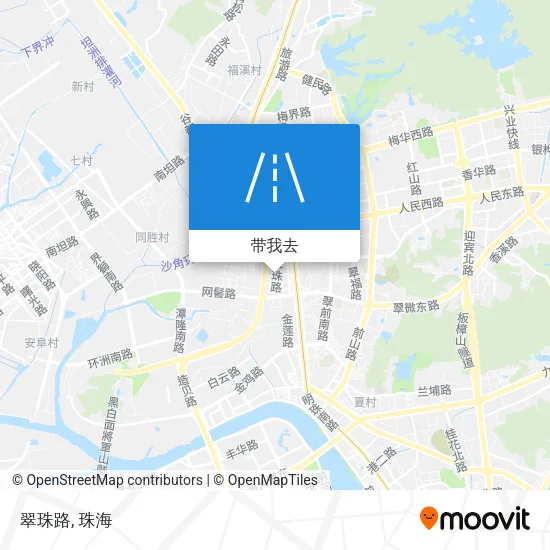 翠珠路地图