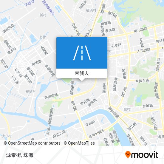 源泰街地图