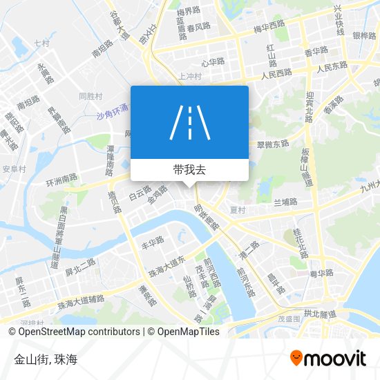 金山街地图