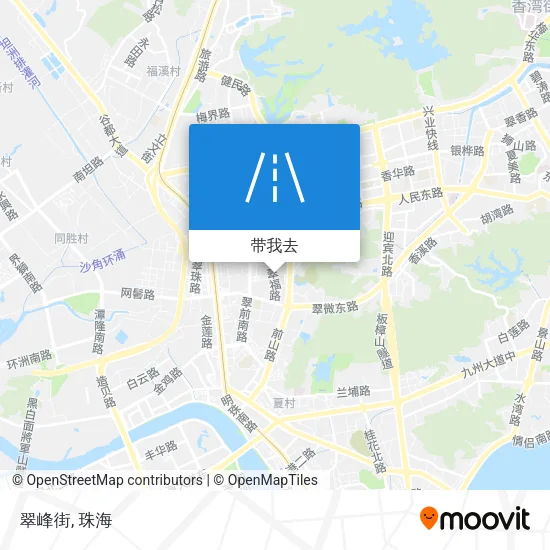 翠峰街地图