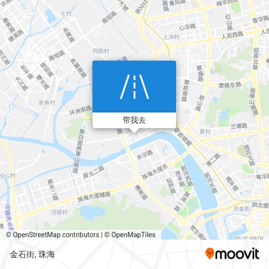 金石街地图
