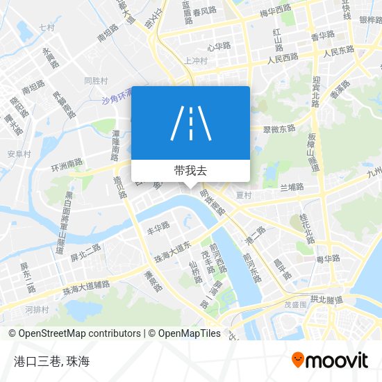 港口三巷地图