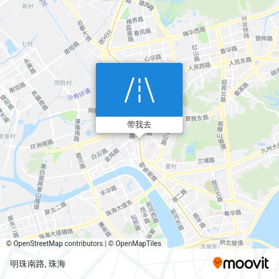 明珠南路地图