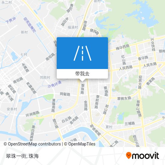 翠珠一街地图