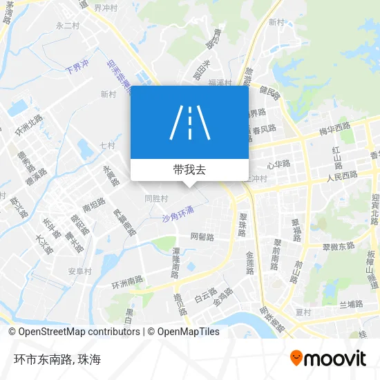 环市东南路地图
