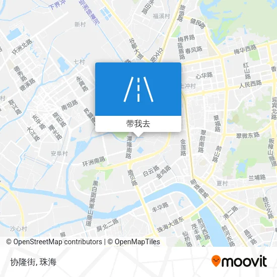 协隆街地图