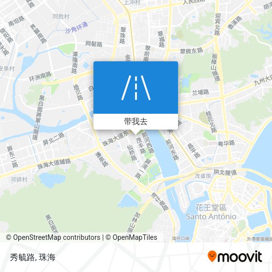 秀毓路地图