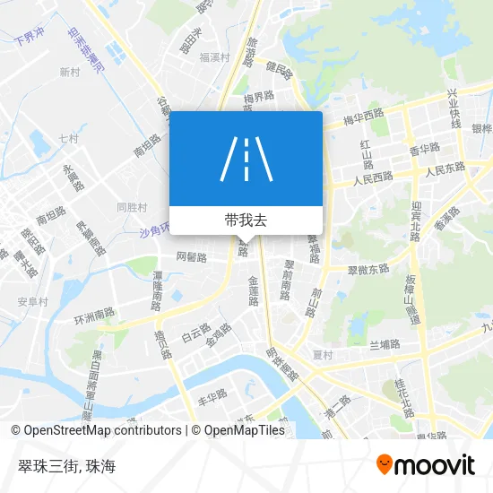 翠珠三街地图