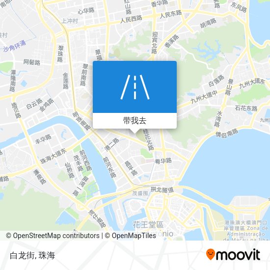白龙街地图