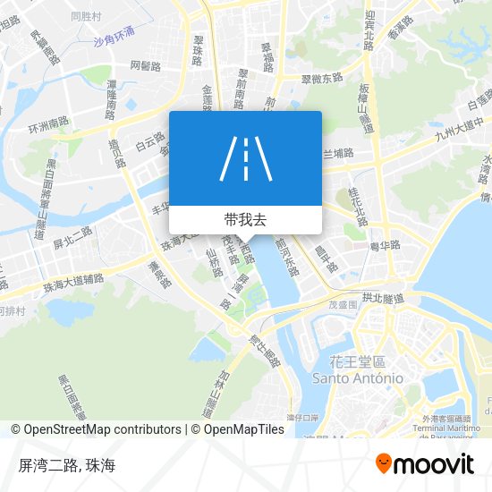 屏湾二路地图