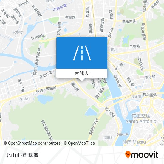 北山正街地图