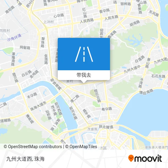 九州大道西地图