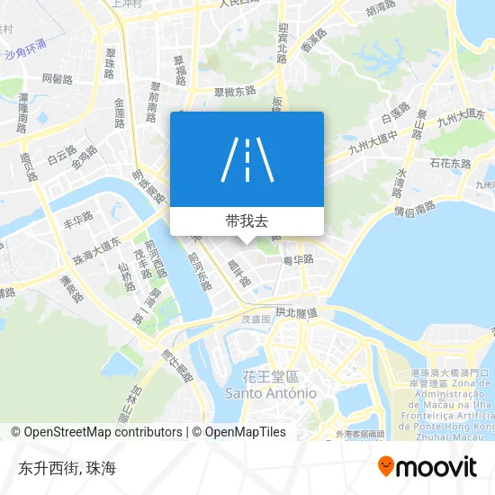 东升西街地图
