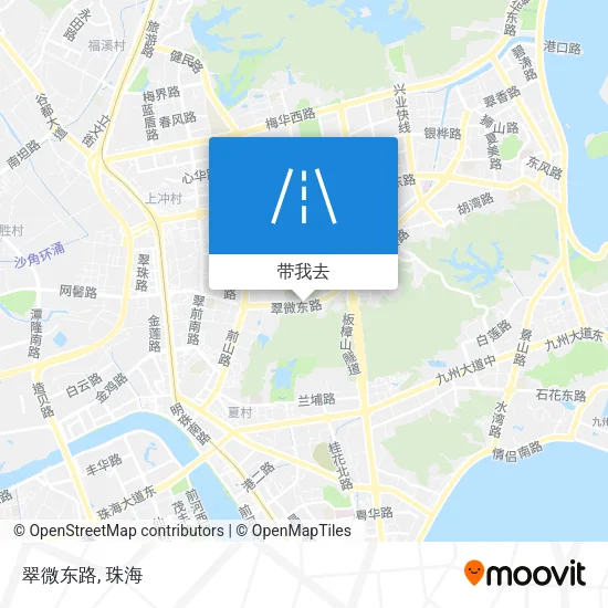 翠微东路地图
