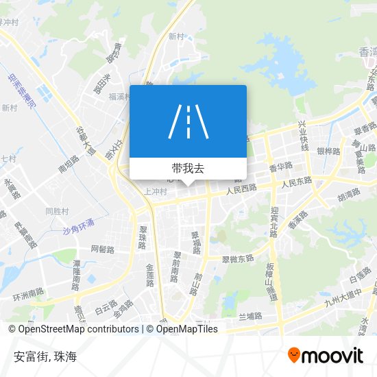 安富街地图
