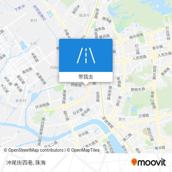 冲尾街四巷地图