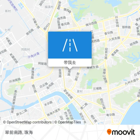 翠前南路地图
