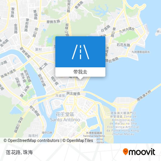 莲花路地图