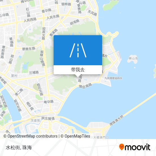 水松街地图