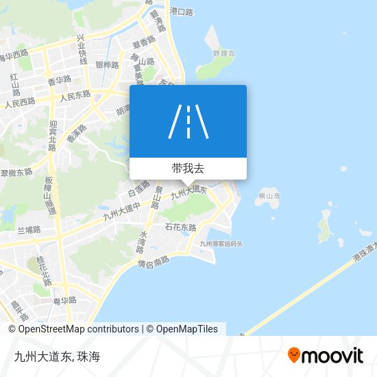 九州大道东地图