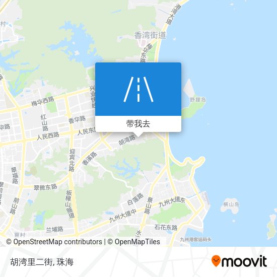 胡湾里二街地图