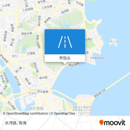 水湾路地图
