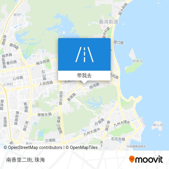 南香里二街地图