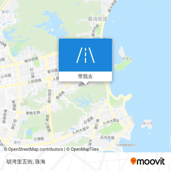 胡湾里五街地图