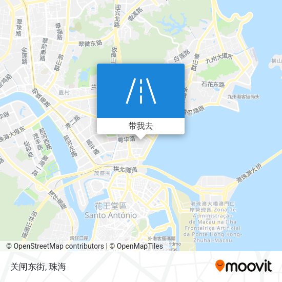 关闸东街地图