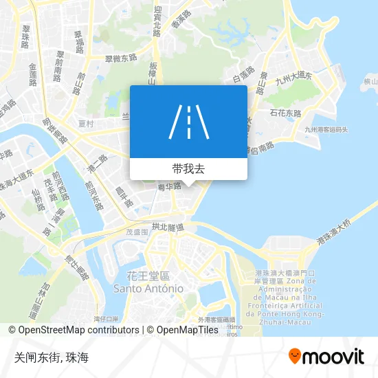关闸东街地图