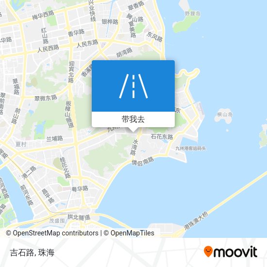 吉石路地图