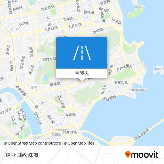 建业四路地图