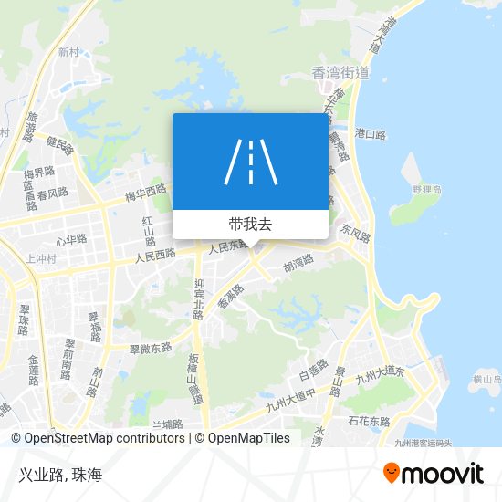 兴业路地图