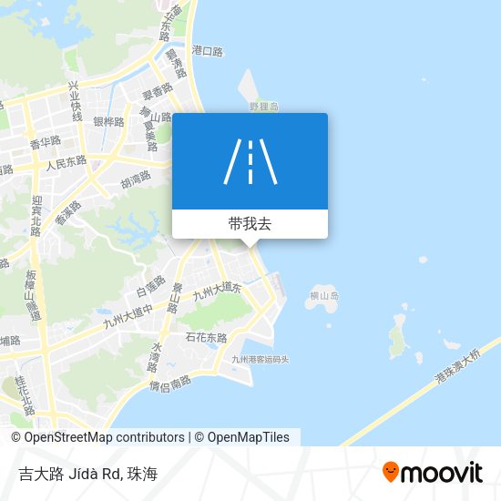 吉大路 Jídà Rd地图