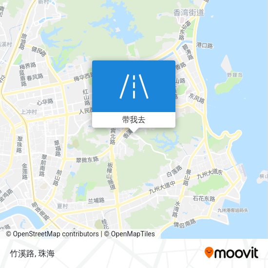 竹溪路地图