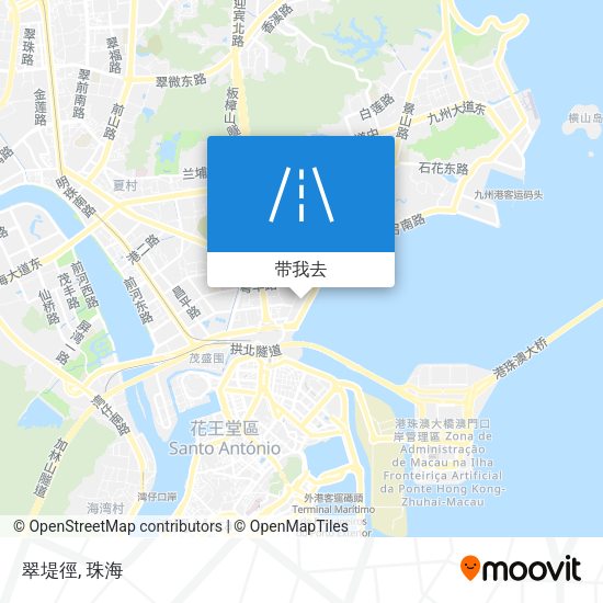 翠堤徑地图