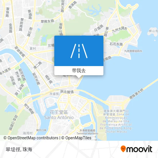 翠堤徑地图