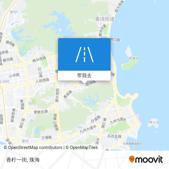 香柠一街地图