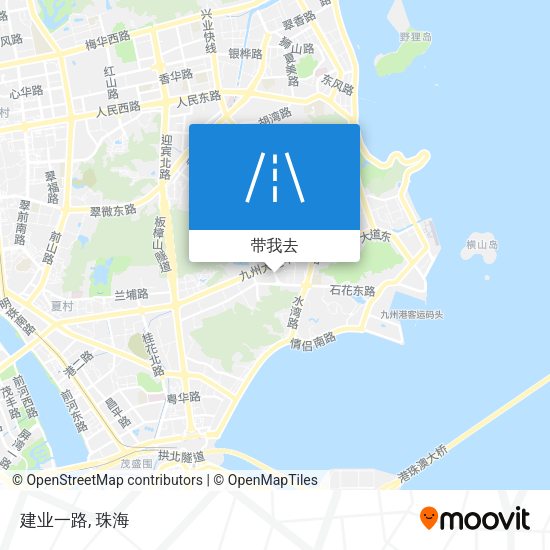 建业一路地图